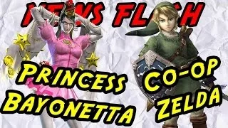 Princess Bayonetta and co-op Zelda Wii U - News Flash