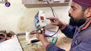 how to submersible pump motor box wire connection // #trending  #viral #submersiblemotor #waterpump