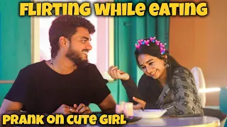 Flirting While Eating Prank On Cute Girl🥰Pranks 2023 @Nellai360