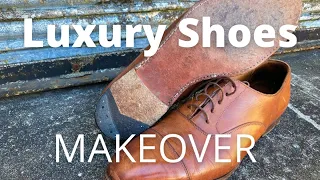 Refurbishing My FIRST Luxury Brand Shoes | My Crockett & Jones Get a Makeover