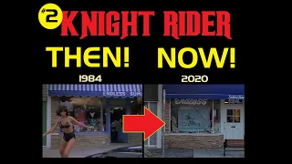 Knight Rider Filming Locations THEN and NOW 1984/2020 Seal Beach, CA (K.I.T.T. vs. K.A.R.R.)