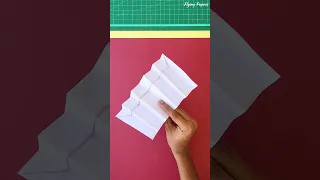 New zig zag paper boomerang | how to make boomerang paper plane | Easy paper flying toy