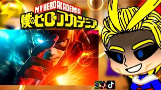 ⚡Pro heroes reacting to flash || Boku no hero || MHA gacha
