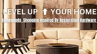 SHOP AT HOMEGOODS TO STYLE YOUR HOME LOOK EXPENSIVE | Luxury RH Looks