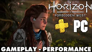 Horizon Forbidden West - PS Plus Premium PC App Streaming - Gameplay & Performance