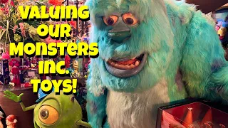 “Valuing My Toy Collection” Ep. 118 Monster Inc.  Sully & Mike Toys R Us statues and so much more.