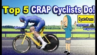 Top 5 Stupid Things Cyclists Do | MotoVlog