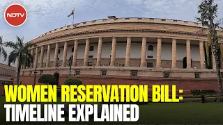 Women Reservation Bill: Timeline Explained
