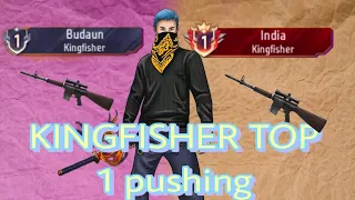 Pushing TOP 1 In kingfisher || Free Fire Solo Rank Push With Tips || Road To Top 1 || EP-01