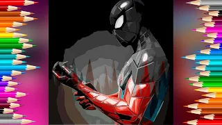 Marvel Comics Coloring Adventure with Spider-Man | Colorful Creations 🕷️🎨