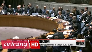 UN Security Council issues press statement condemning N. Korea's SLBM launch