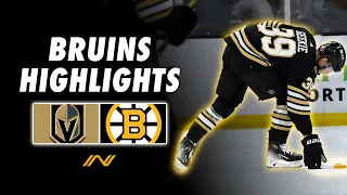 Bruins Highlights: Morgan Geekie Records Hat Trick In Boston's High Scoring Game Against Vegas