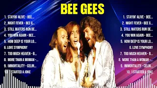 Bee Gees Greatest Hits 2024   Pop Music Mix   Top 10 Hits Of All Time