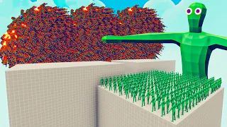 100x ZOMBIES + 1x GIANT vs EVERY GOD - Totally Accurate Battle Simulator TABS