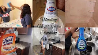 Night Time Cleaning Routine 2022 | RELAXING CLEAN WITH ME | ULTIMATE CLEANING MOTIVATION