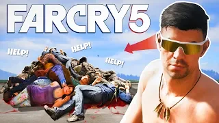 FAR CRY 5 FUNNIEST MOMENTS! (Glitches, Fails & Funny Moments) Trolling In FC5