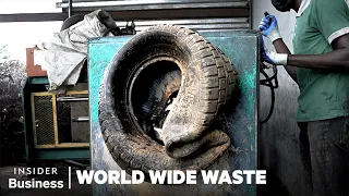 One Nigerian Entrepreneur's Solution For Millions of Old Tires | World Wide Waste | Insider Business