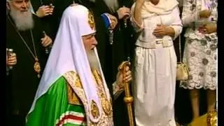 Молебен на Владимирской горке по случаю 1025-летия Крещ