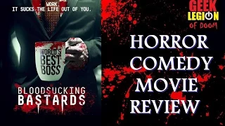 BLOODSUCKING BASTARDS ( 2015 Pedro Pascal ) Horror Comedy Movie Review