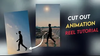 Cut Out Animation In VN video editor App tutorial | reel tutorial