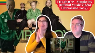 THE ROOP - Simple Joy (Official Music Video) (Eurovision 2024) - 🇩🇰REACTION