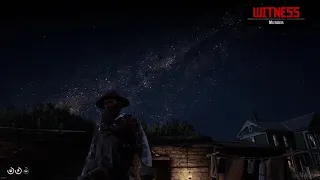 Red Dead Redemption 2, Beautiful night sky