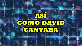 PISTA así como David danzaba