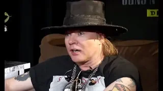 Guns N' Roses Axl Rose on Hipsters Wearing Band Shirts