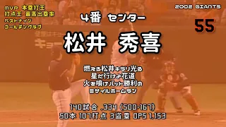 2002年 読売ジャイアンツ1−9応援歌