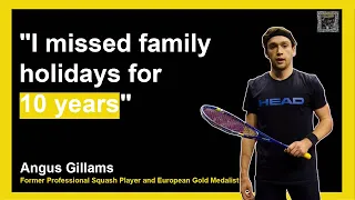Angus Gillams European Gold Medalist Professional Squash Player Show Highlights