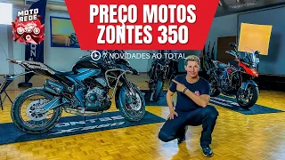 OFICIAL: PREÇOS ZONTES 350 NO BRASIL: SÃO 7 NOVIDADES!