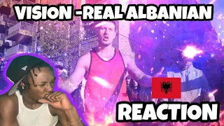 AMERICAN REACTS TO ALBANIAN DRILL! Vision - Real Albanian [Music Video] | GRM Daily