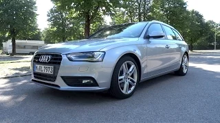 2015 Audi A4 Avant 2.0 TDI quattro Start-Up and Full Vehicle Tour