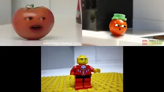 Annoying Orange 2019 TOE MAY TOE Comedy VS 2 Lego versions