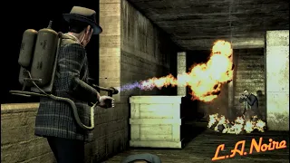 Every Gunfight In L.A. Noire Remastered | Story Mode