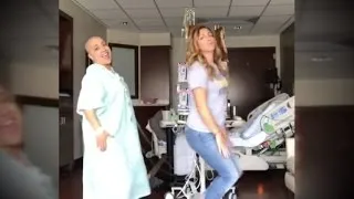 Watch This Mom with Cancer Break Out The Dance Moves During Chemo Treatments