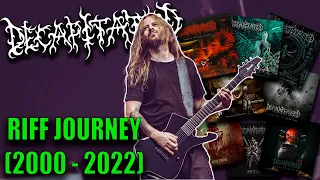 DECAPITATED Riff Journey (2000 - 2022 Guitar Riff Compilation)