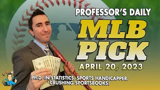 2 MORE MLB UNDERDOGS TODAY (BY UNIVERSITY STATS PROFESSOR!!!) APRIL 20