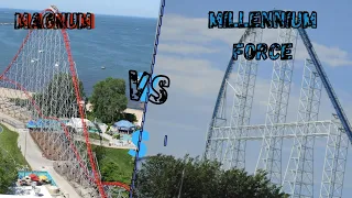 Millennium Force Vs Magnum XL 200