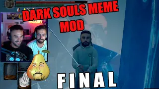 ILLOJUAN y GUILLE en DARK SOULS MEME MOD | FINAL