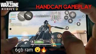 Call Of Duty Warzone Mobile HandCam Gameplay 🔥 | 6gb Ram Low - Mid End Device Gameplay