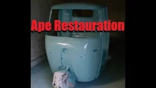 Piaggio Ape 400 Restauration Teil 8 - Die Apeschrauber