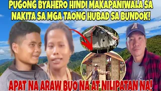 PUGONG BYAHERO HINDI MAKAPANIWALA  SA NAGAWA SA MGA TAONG HUBAD SA BUNDOK!#reaction #pugongbyahero