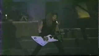 Metallica Seek and Destroy Live in 1986 at Quebec City Canada