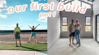 vlog | building our first home 🏡 the progress so far | building a new home australia