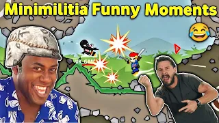 🔥New Minimilitia Funny Moments || I Troll a Hakkerr 🤣🤣 || .EXE Video