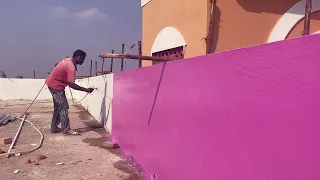 Super fast Spray Painting for home | Just 30-mins for a floor