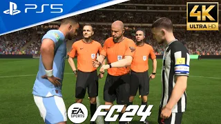 FC 24 | Newcastle United vs Manchester City | Carabao Cup 2023/24 - Full Match | PS5™ [4K HDR]