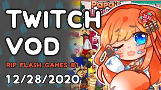 [Flash Games] #1 papa louie why must you go ~ 12/30/2020 ❁ TWITCH VODS ❁
