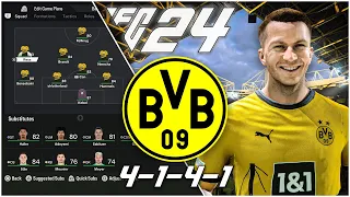 Realistic Borussia Dortmund Tactics Under Edin Terzic | EA FC 24